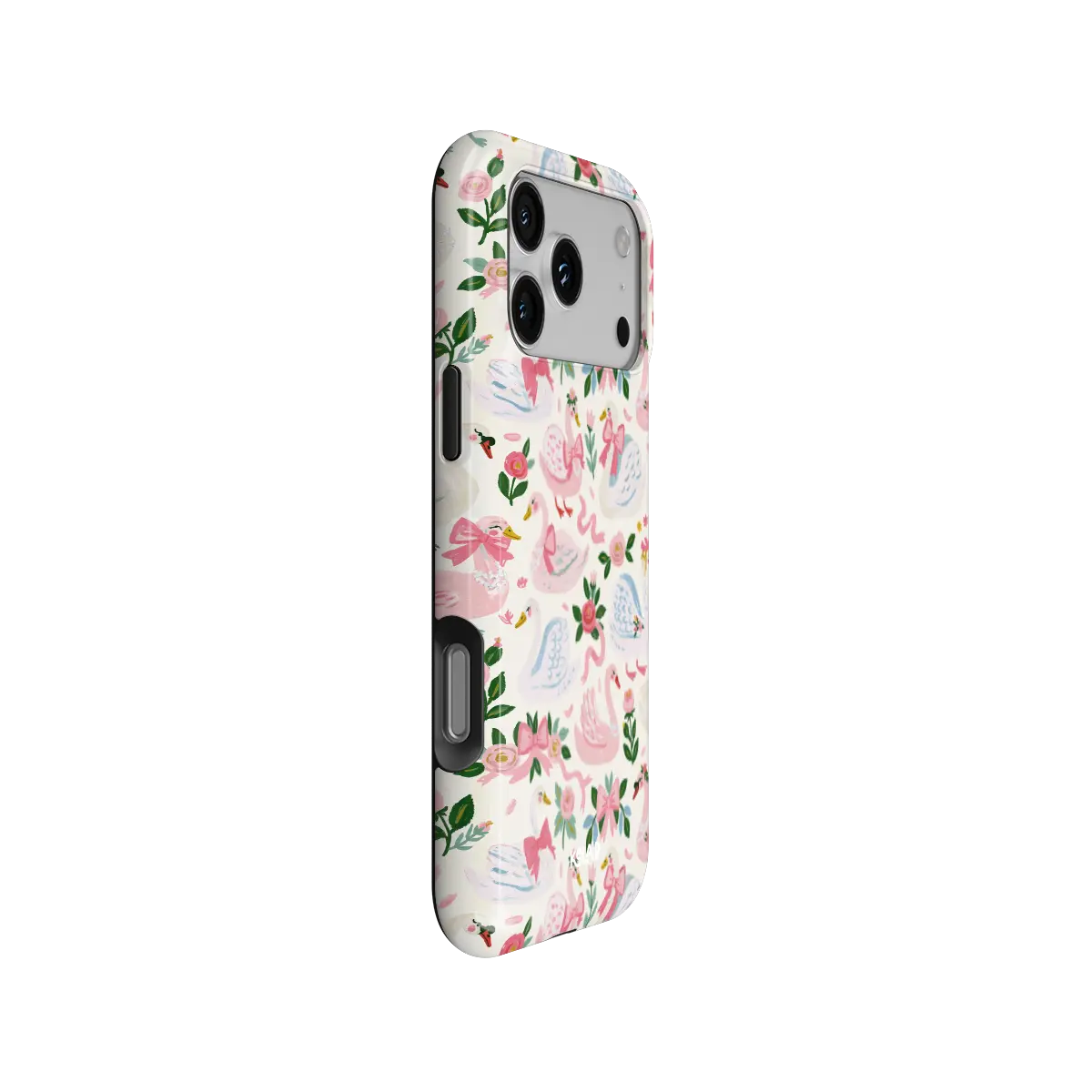 Chantilly | Pink Swan iPhone Case