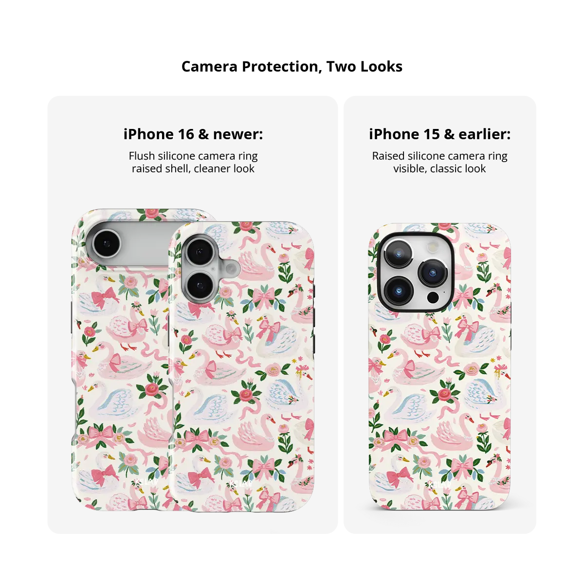 Chantilly | Pink Swan iPhone Case