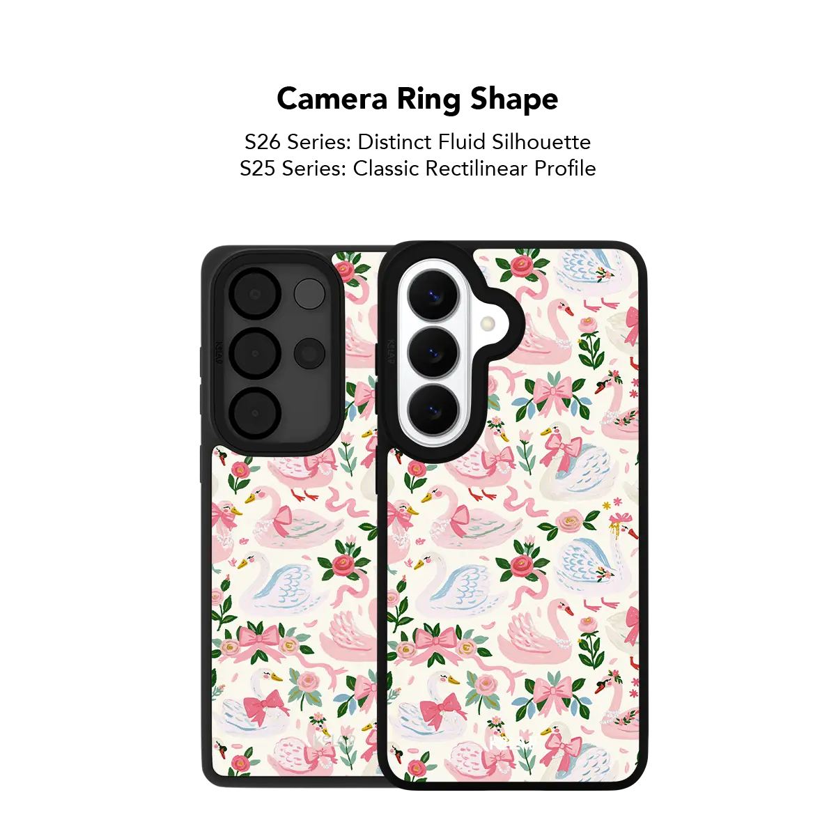 Chantilly | Pink Swan Samsung Phone Case