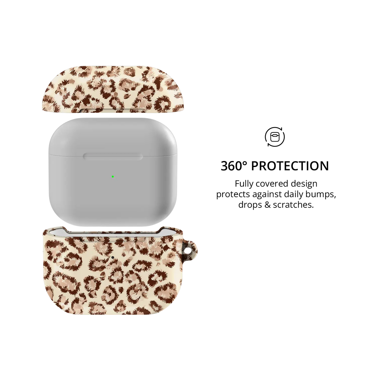 Cognac | Caramel Cheetah AirPods Case