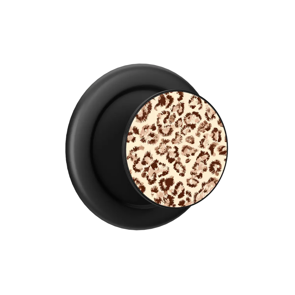 Cognac | Caramel Cheetah Print MagSafe Phone Grip