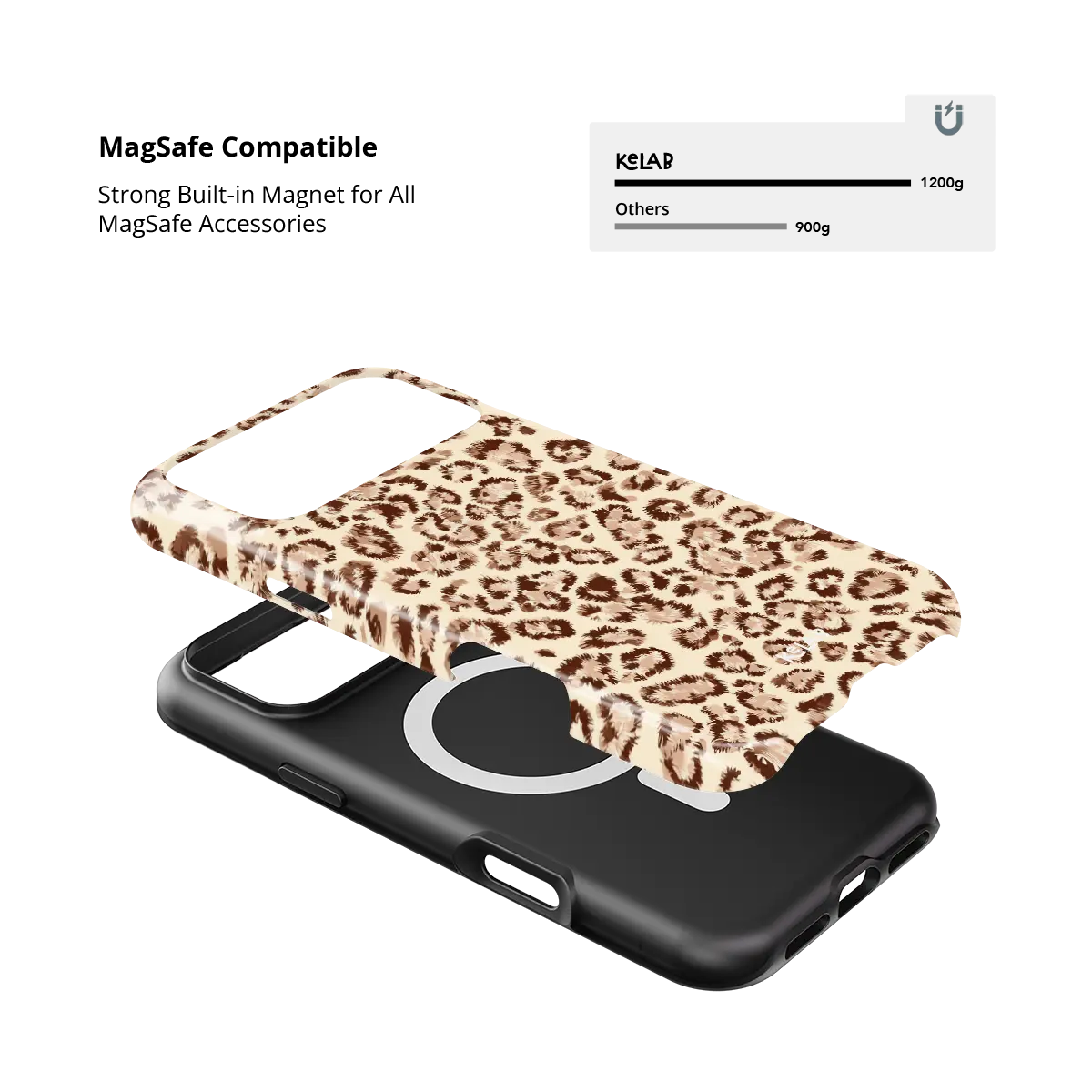 Cognac | Caramel Cheetah Print iPhone Case