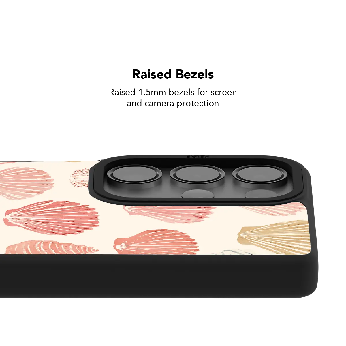 Sunwashed Shells | Pink Seashell Print Samsung Phone Case