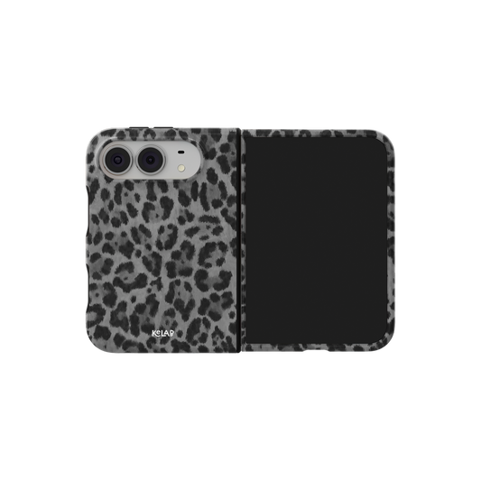 Lunar Roar | Gray Cheetah Print iPhone Case