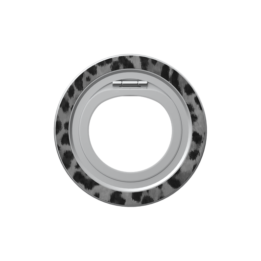 Lunar Roar | Gray Cheetah Print MagSafe Ring Stand