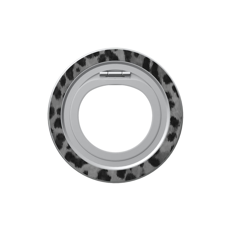 Lunar Roar | Gray Cheetah Print MagSafe Ring Stand
