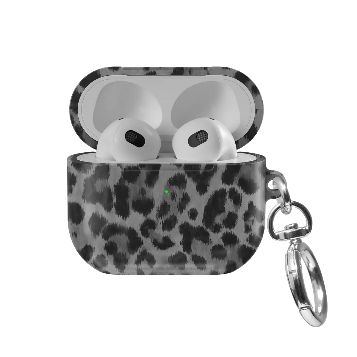 Lunar Roar | Gray Cheetah AirPods Case