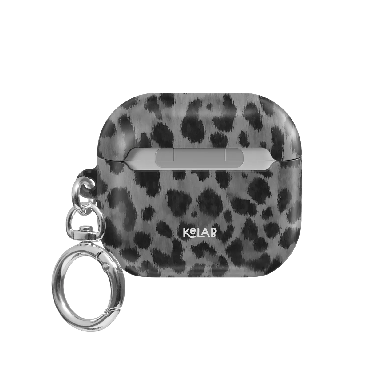 Lunar Roar | Gray Cheetah AirPods Case