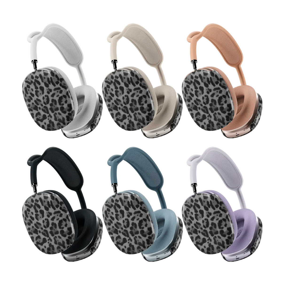 Lunar Roar | Gray Cheetah AirPods Max Case