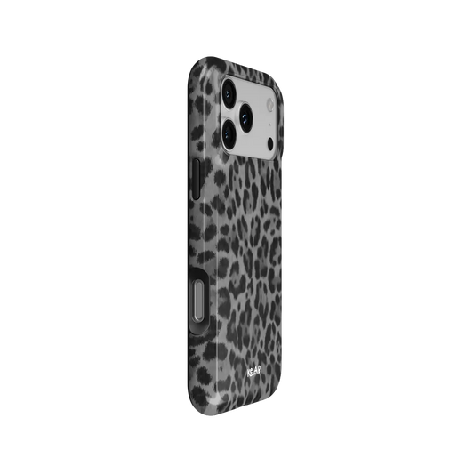 Lunar Roar | Gray Cheetah Print iPhone Case