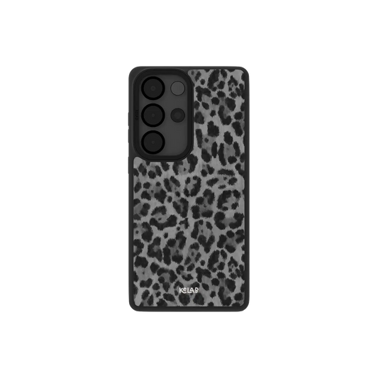 Lunar Roar | Gray Cheetah Print Samsung Phone Case