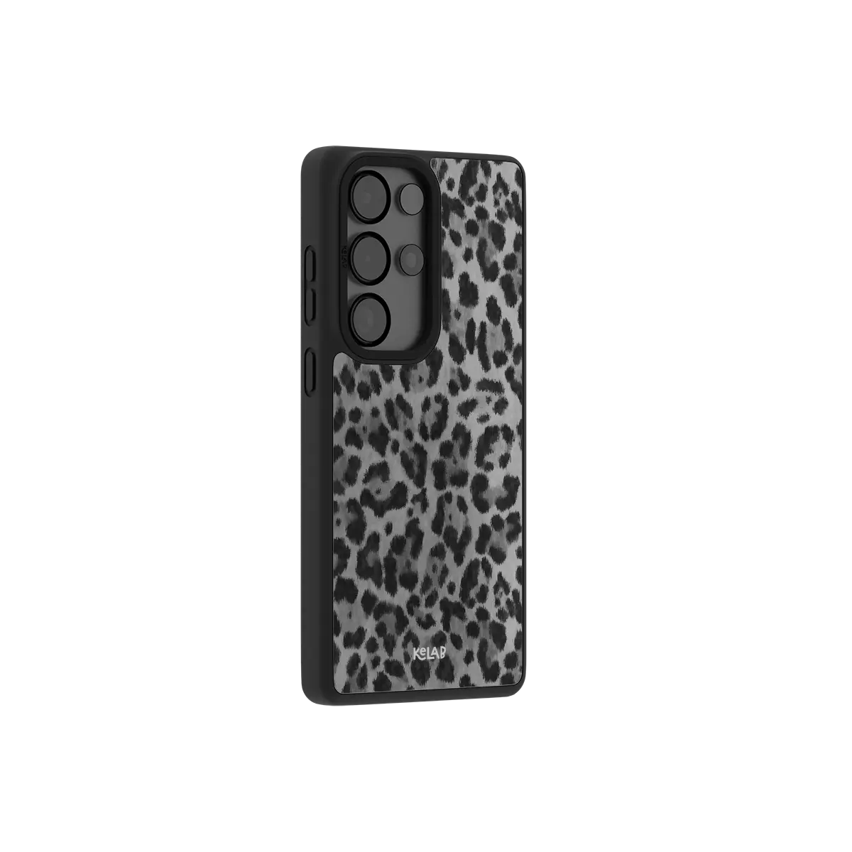 Lunar Roar | Gray Cheetah Print Samsung Phone Case