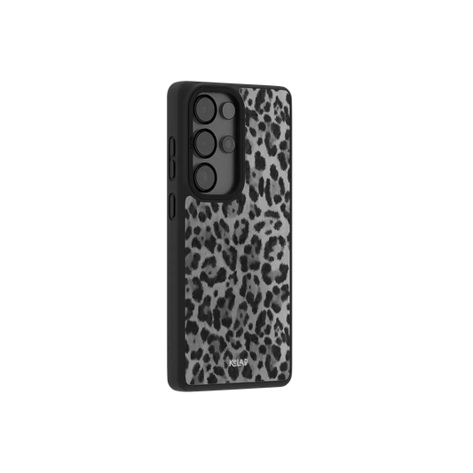 Lunar Roar | Gray Cheetah Print Samsung Phone Case