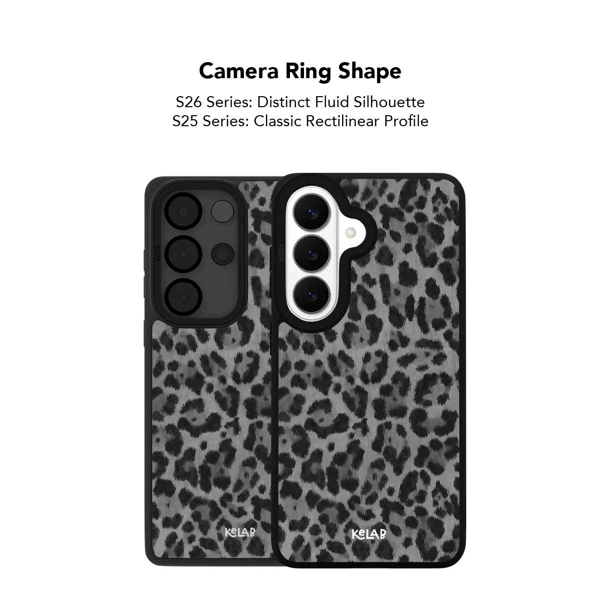 Lunar Roar | Gray Cheetah Print Samsung Phone Case