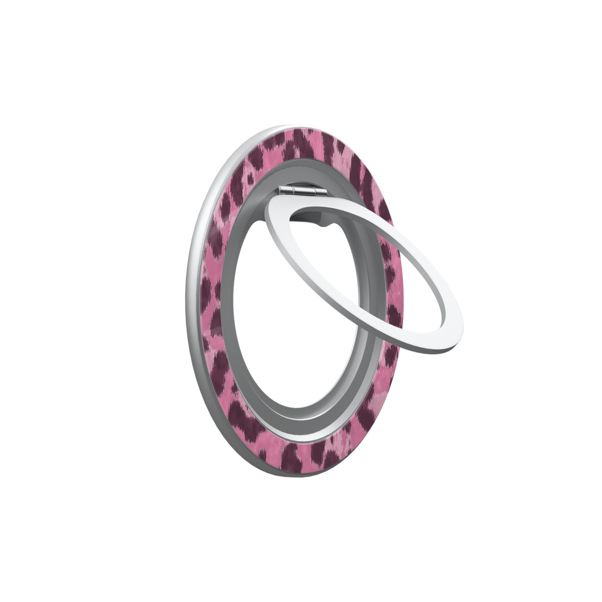Wild Fuchsia | Pink Cheetah Print MagSafe Ring Stand