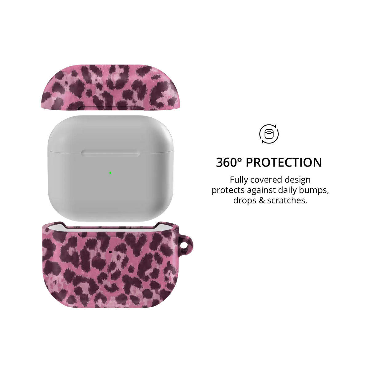 Wild Fuchsia | Pink Cheetah AirPods Case