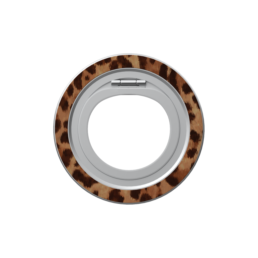 Golden Safari | Brown Toffee Cheetah Print MagSafe Ring Stand
