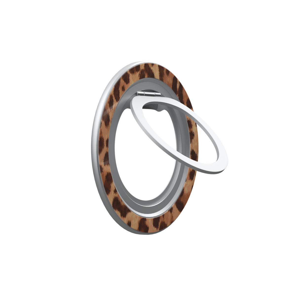 Golden Safari | Brown Toffee Cheetah Print MagSafe Ring Stand