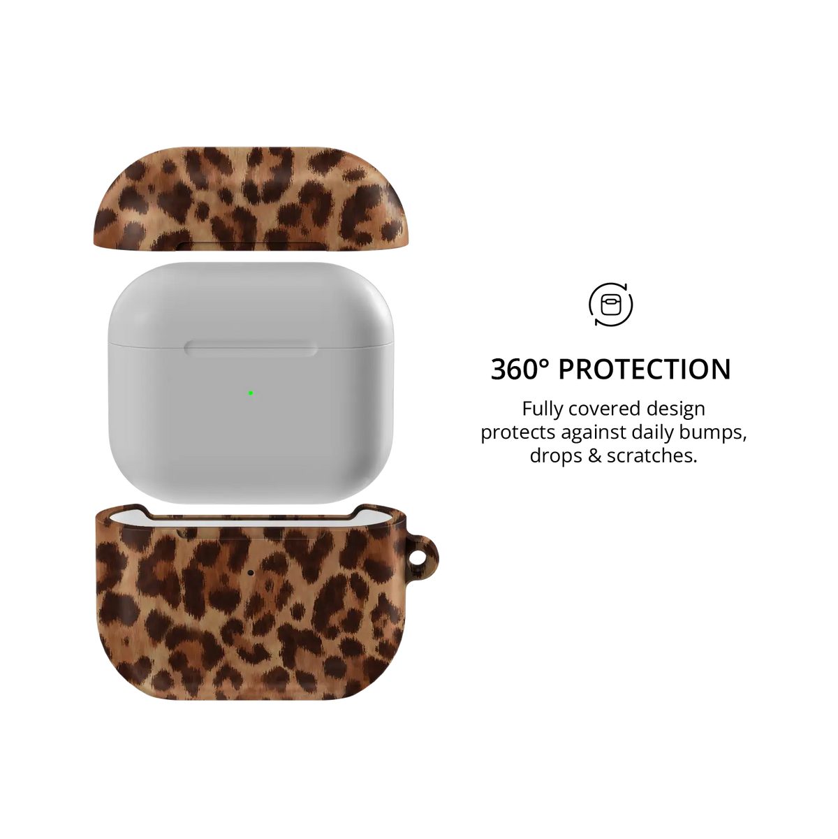 Golden Safari | Brown Toffee Cheetah AirPods Case