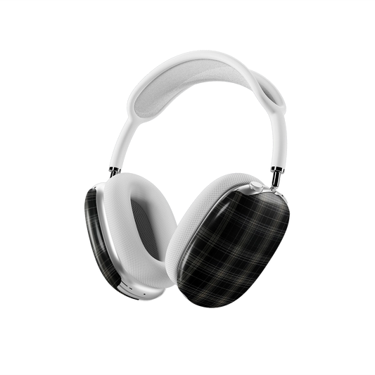 Midnight Tartan | Black Plaid AirPods Max Case