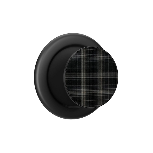 Midnight Tartan | Black Plaid MagSafe Grip