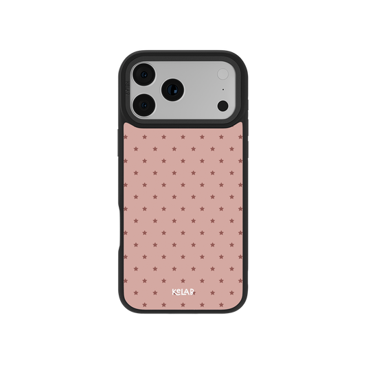 Rosehip | Dusty Rose Star Print iPhone Case