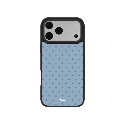 Harbor | Dusty Blue Star Print iPhone Case