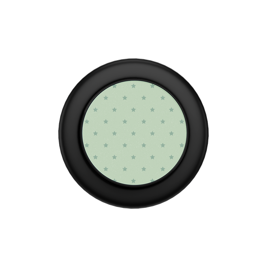 Thyme | Sage Green Star Print MagSafe Grip