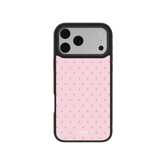 Ballerina | Pastel Pink Star Print iPhone Case