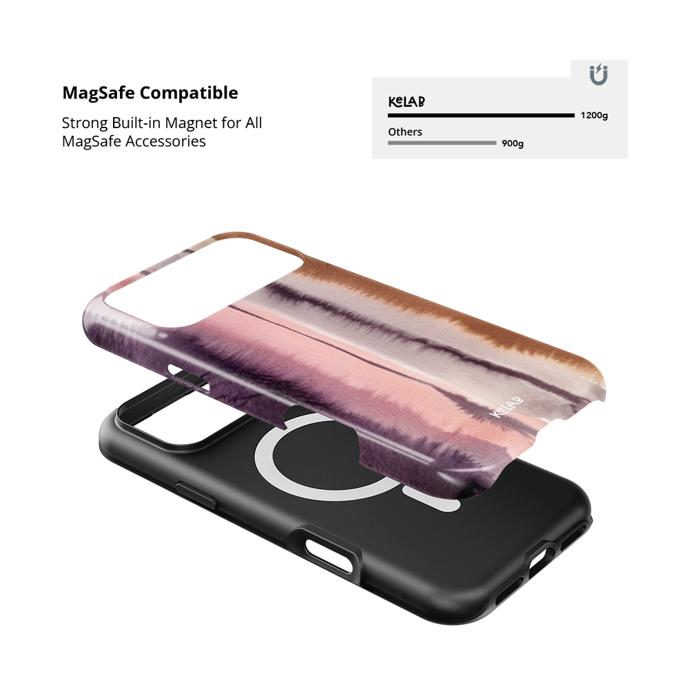 Duskline | Purple Ombre iPhone Case