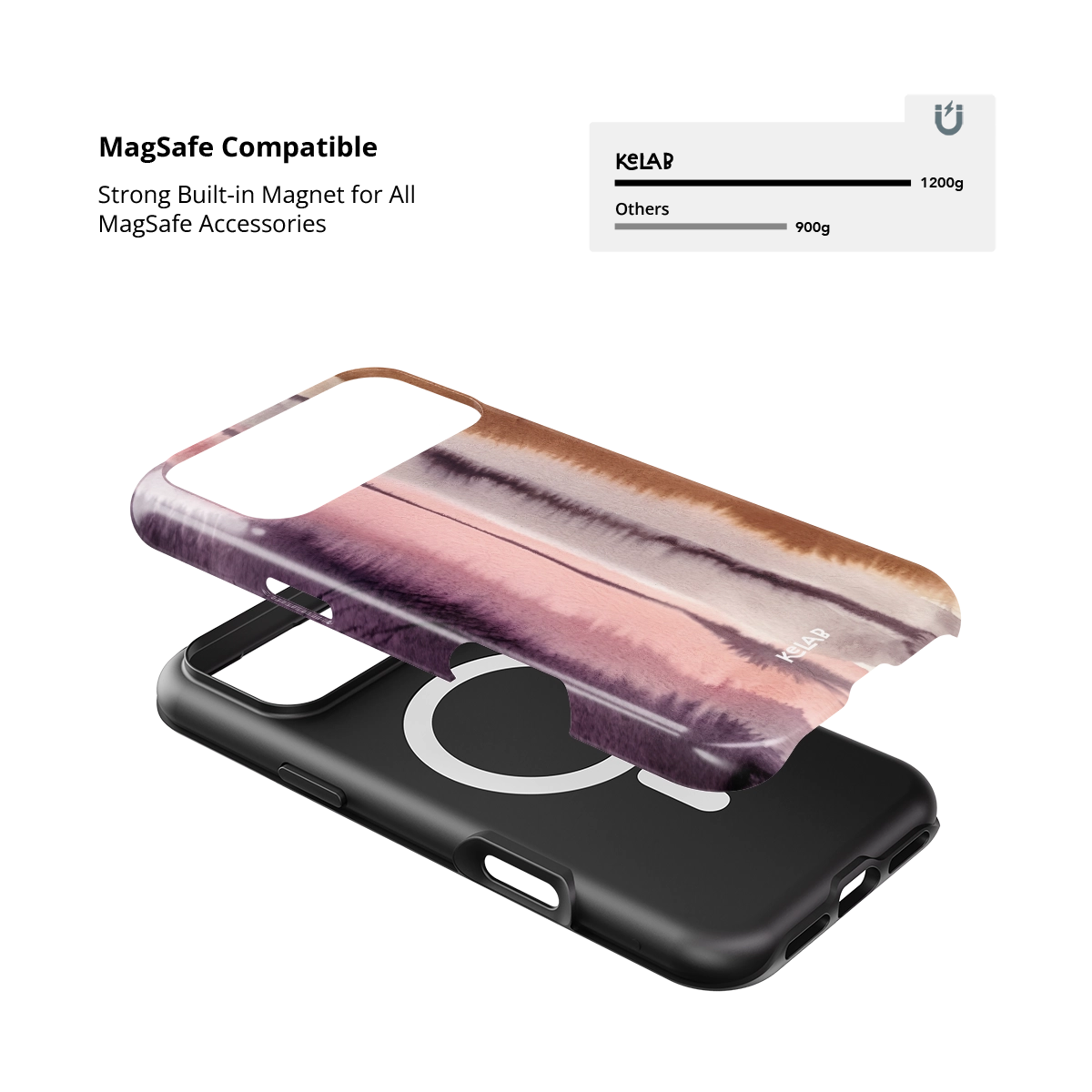 Duskline | Purple Ombre iPhone Case