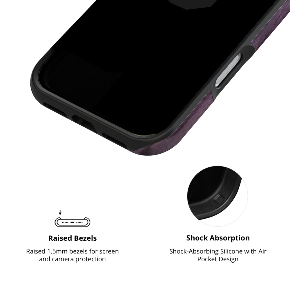 Duskline | Purple Ombre iPhone Case