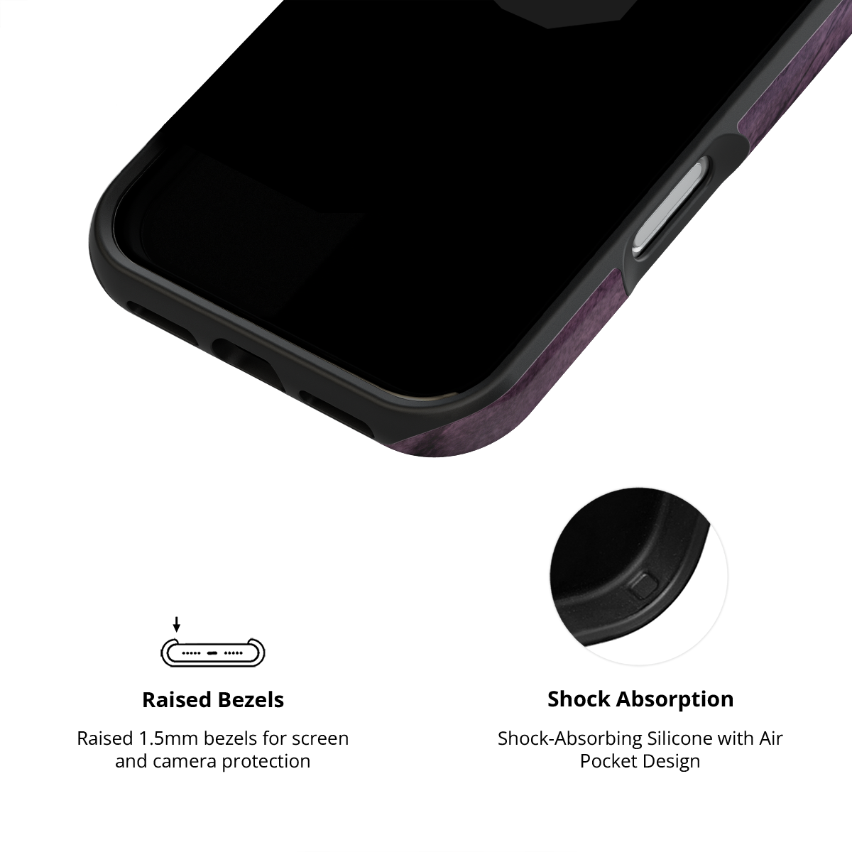 Duskline | Purple Ombre iPhone Case