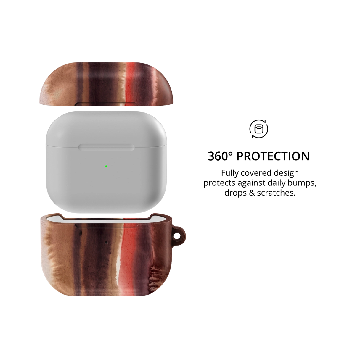 Copperline | Brown Copper Ombre AirPods Case