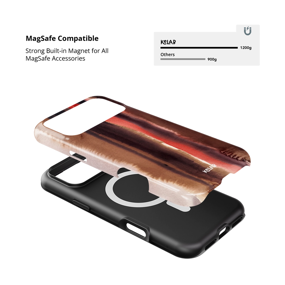 Copperline | Brown Copper Ombre iPhone Case