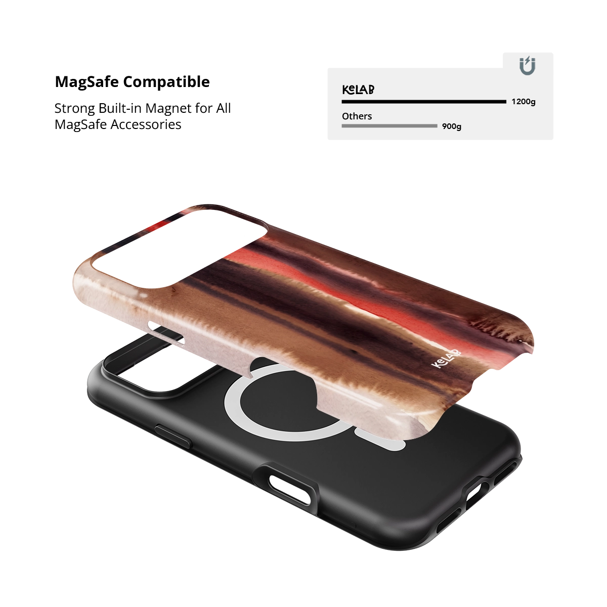 Copperline | Brown Copper Ombre iPhone Case