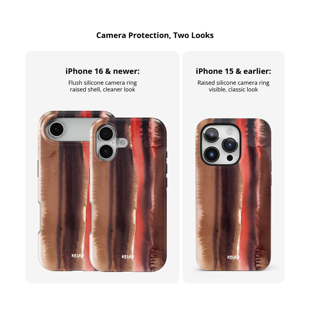 Copperline | Brown Copper Ombre iPhone Case