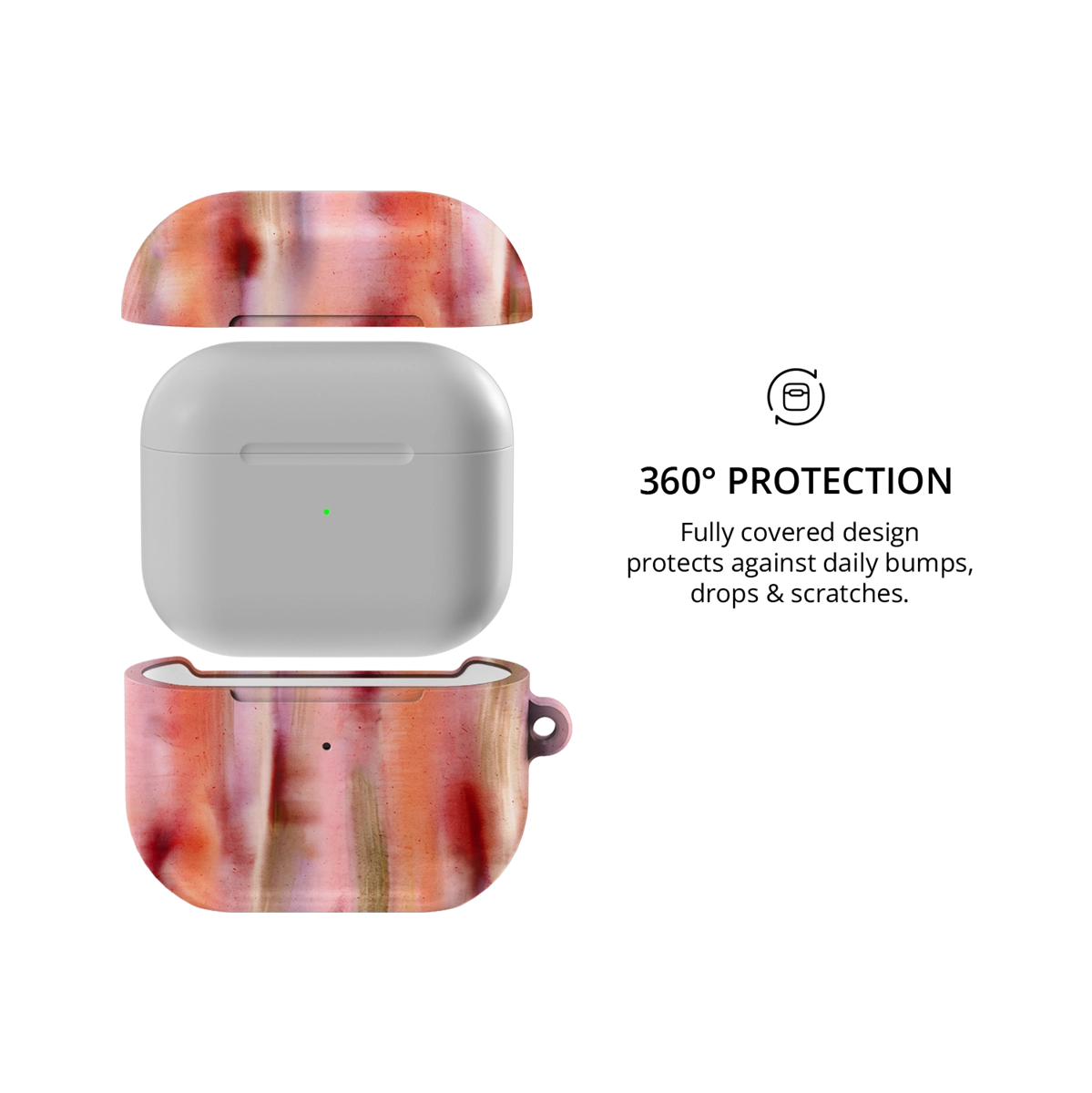 Coralline | Pink Coral Ombre AirPods Case