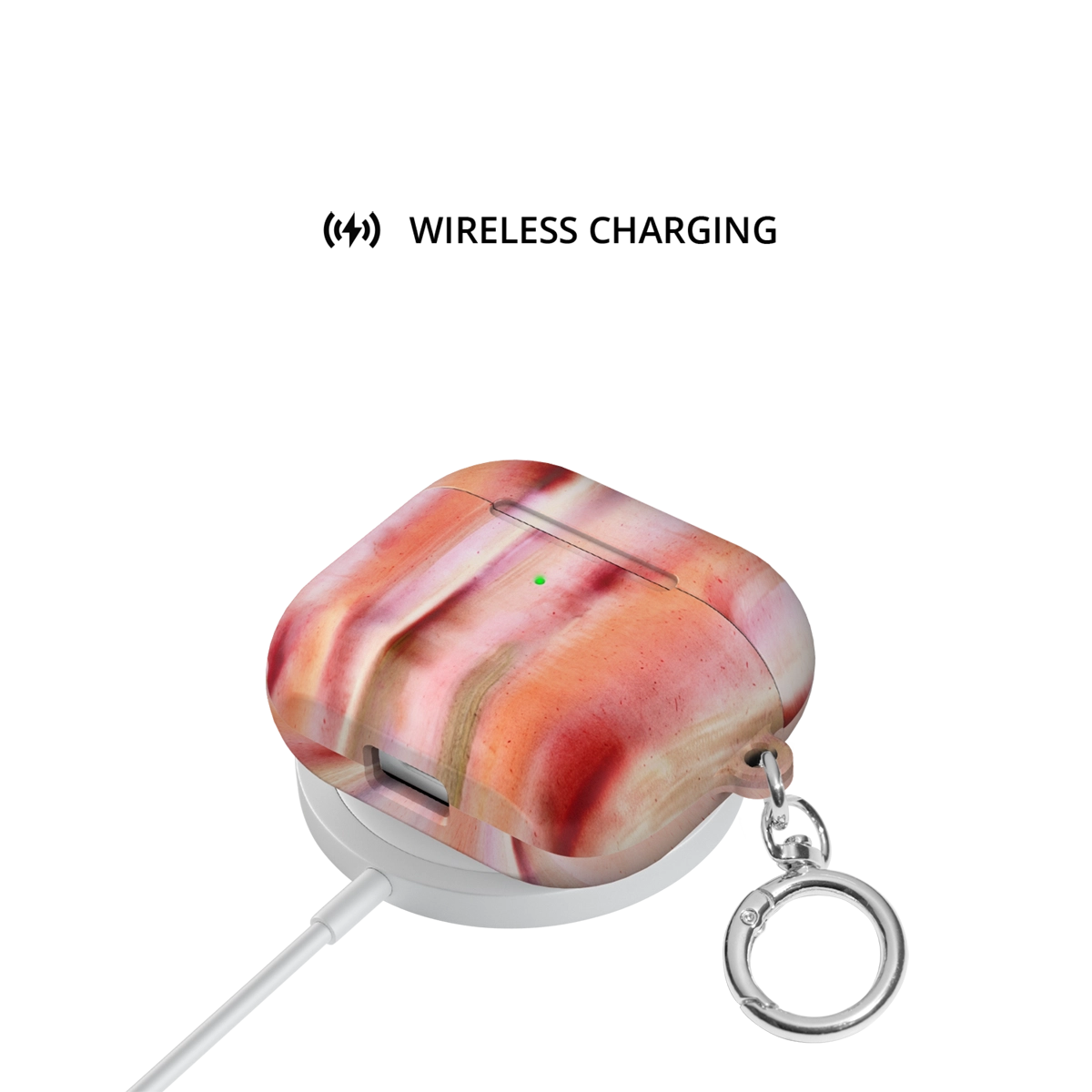 Coralline | Pink Coral Ombre AirPods Case