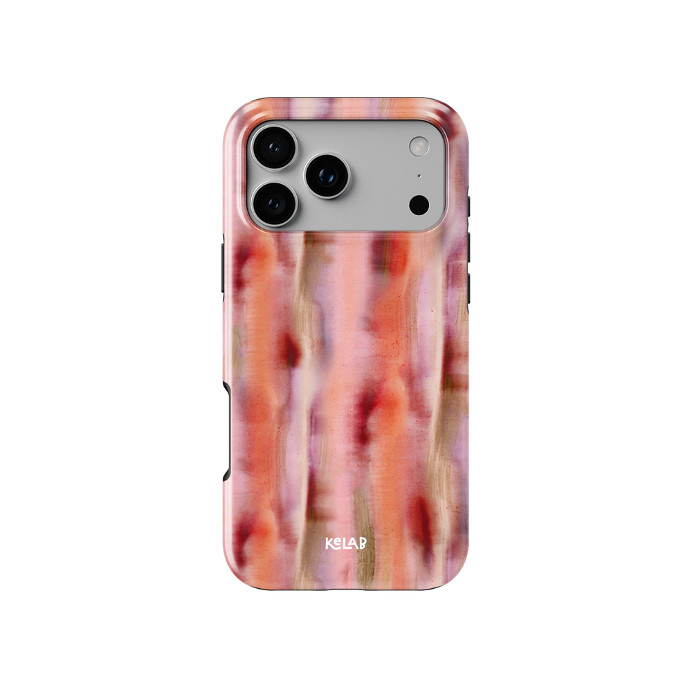 Coralline | Pink Coral Ombre iPhone Case
