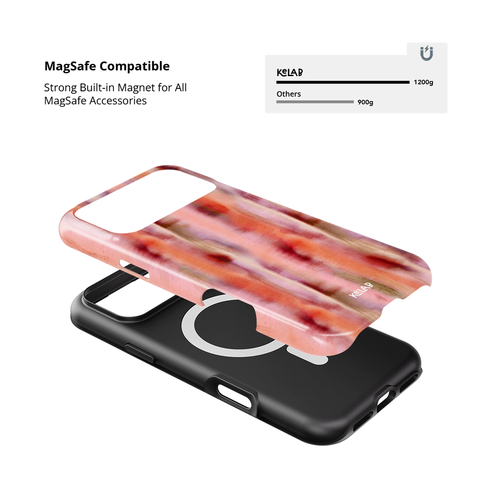 Coralline | Pink Coral Ombre iPhone Case