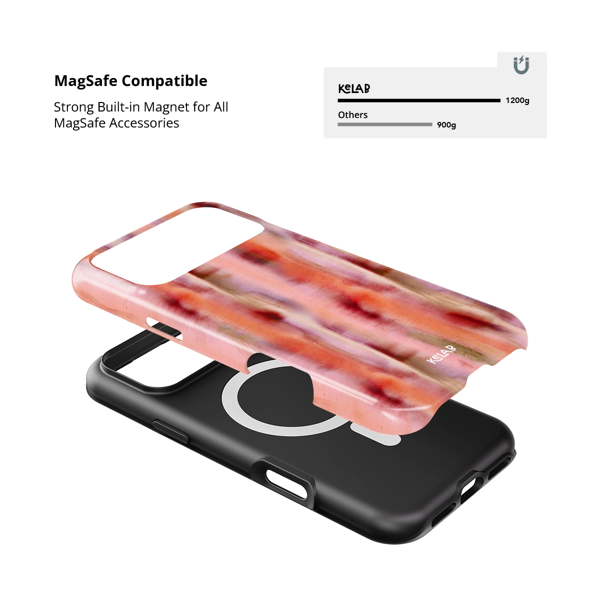 Coralline | Pink Coral Ombre iPhone Case