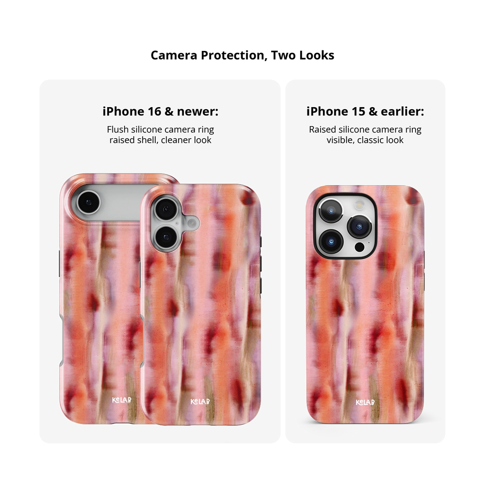 Coralline | Pink Coral Ombre iPhone Case