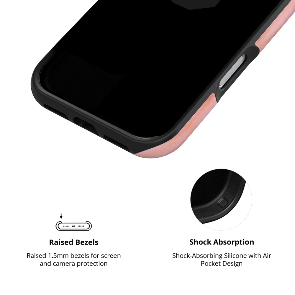 Coralline | Pink Coral Ombre iPhone Case