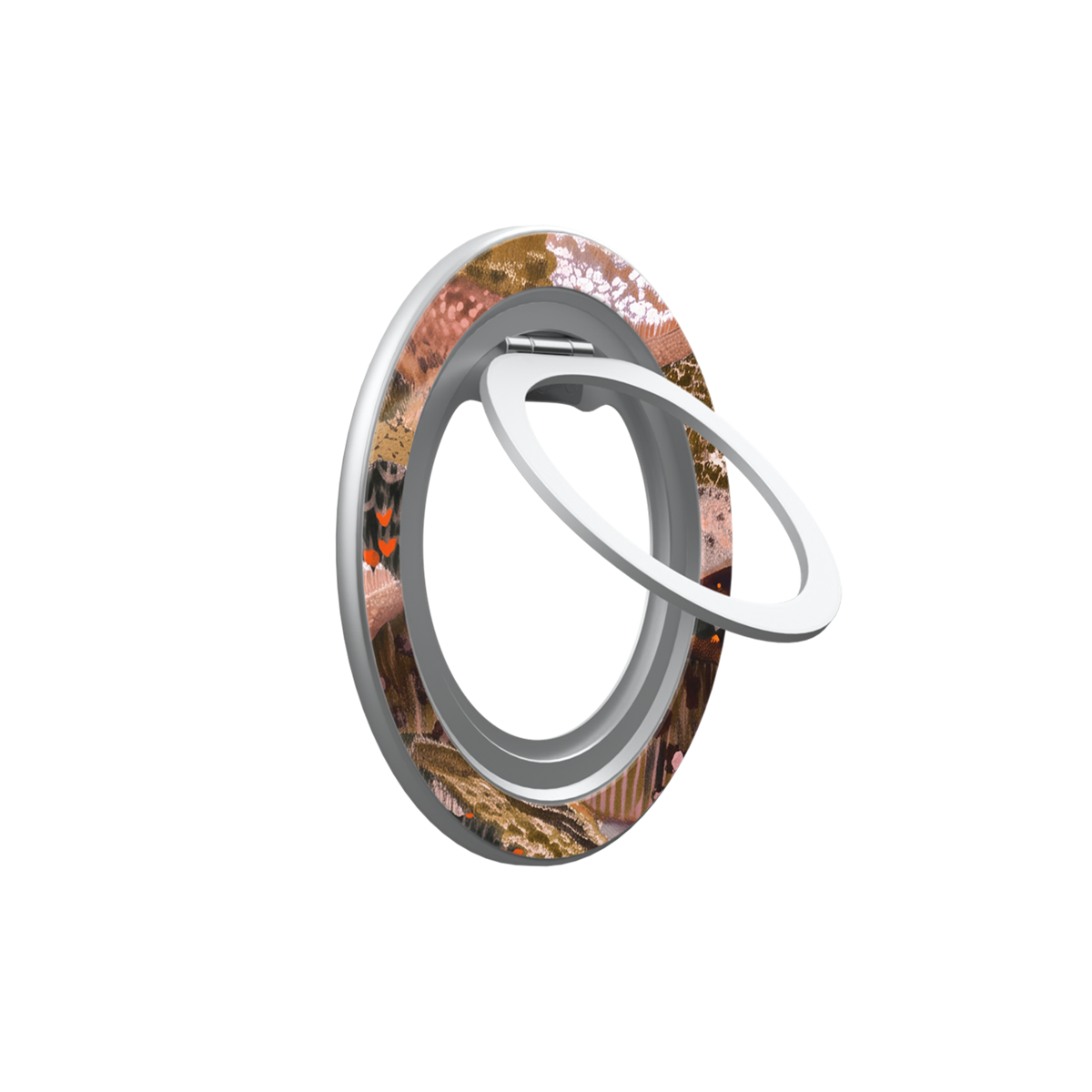 Wildmere | Terracotta Abstract Landscape MagSafe Ring Stand