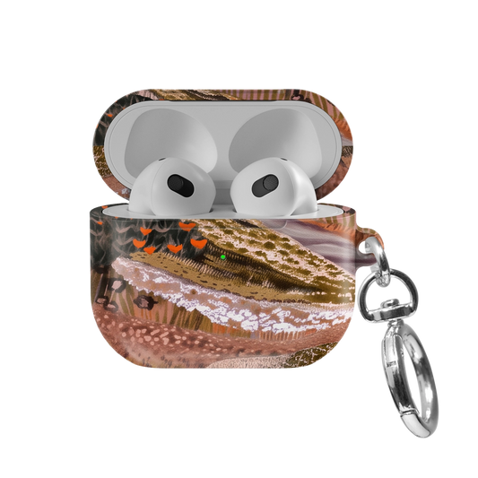Wildmere | Terracotta Abstract Landscape AirPods Case