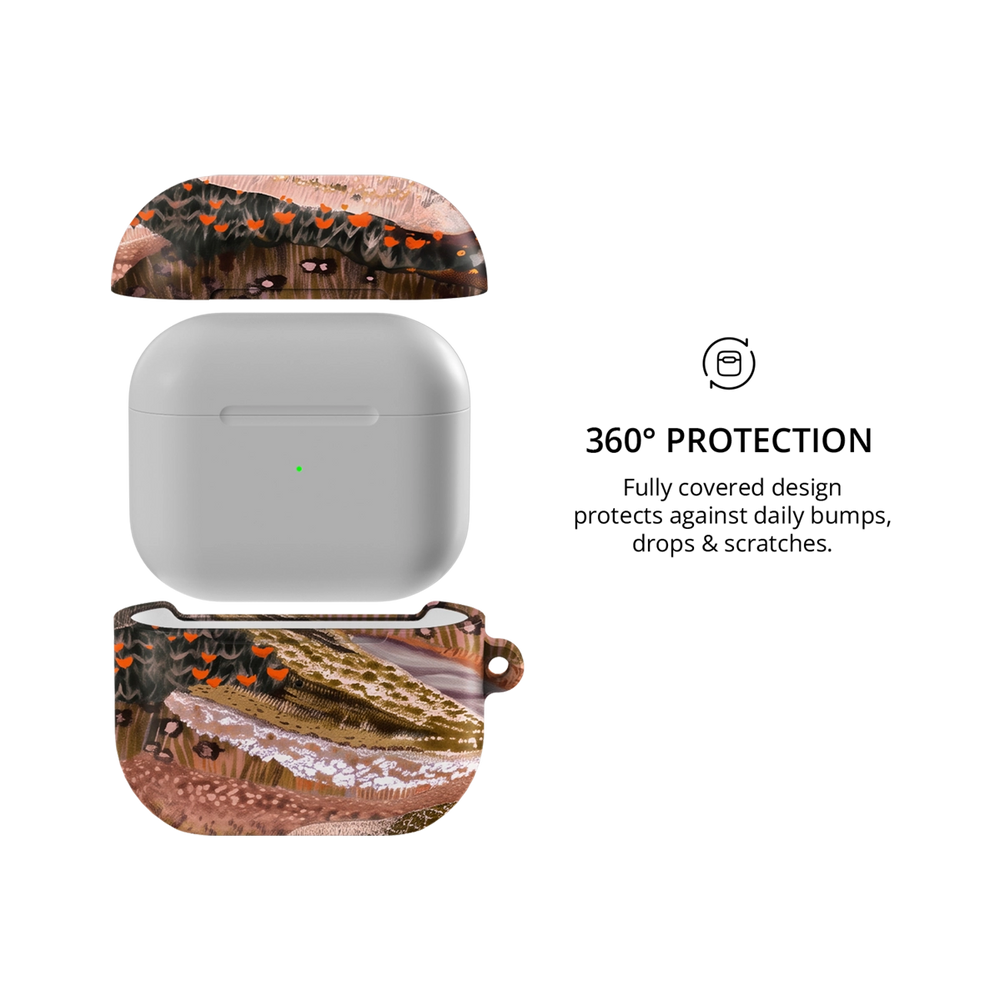 Wildmere | Terracotta Abstract Landscape AirPods Case