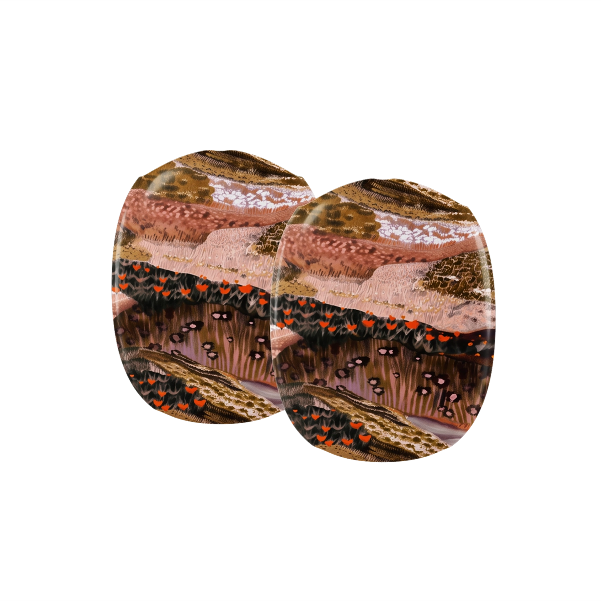 Wildmere | Terracotta Abstract Landscape AirPods Max Case