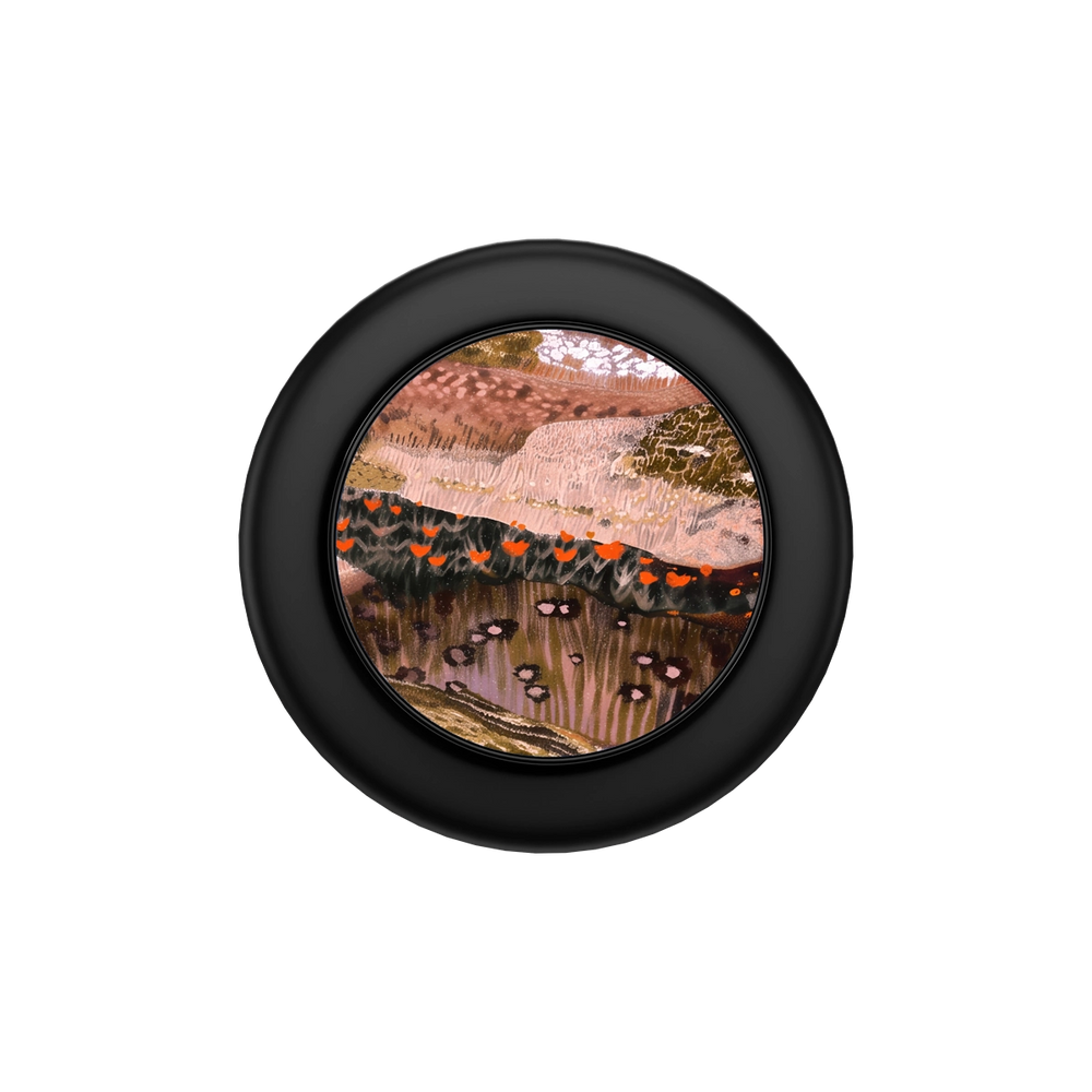 Wildmere | Terracotta Abstract Landscape MagSafe Grip