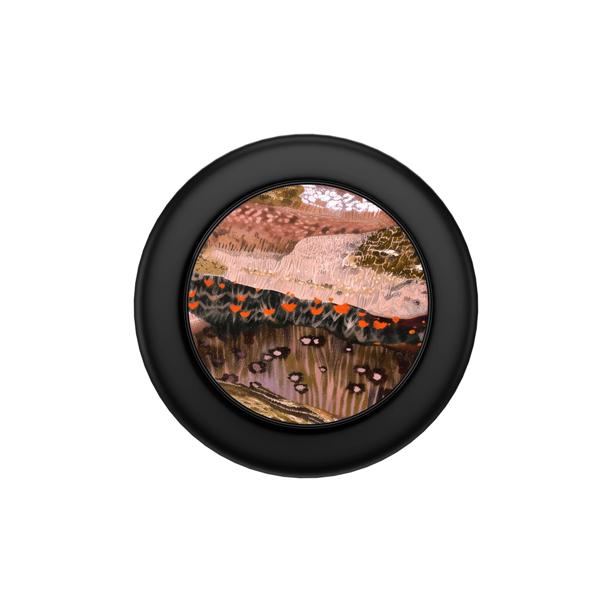 Wildmere | Terracotta Abstract Landscape MagSafe Grip